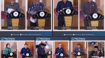Fraksi-Fraksi di DPRD Loteng Sampaikan Pemandangan Umun Atas 4 Ranperda Penting